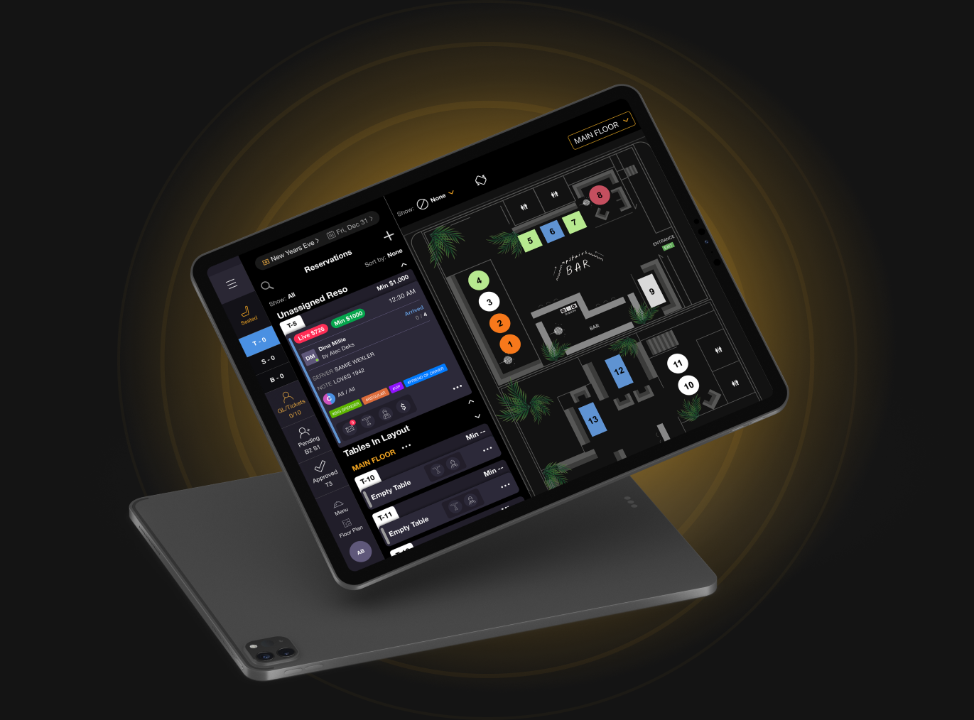 sevenrooms comparison mr. black app